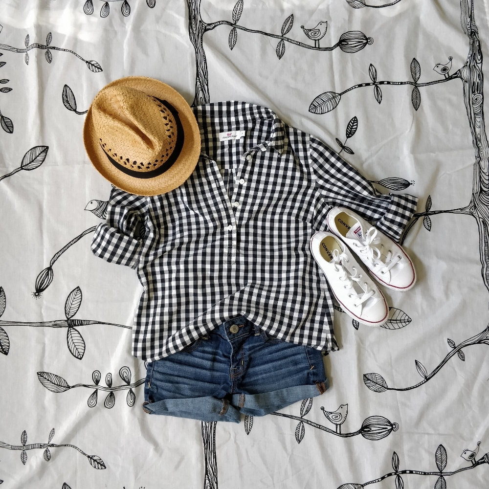 Vineyard Vines Gingham/Checkered Shirt